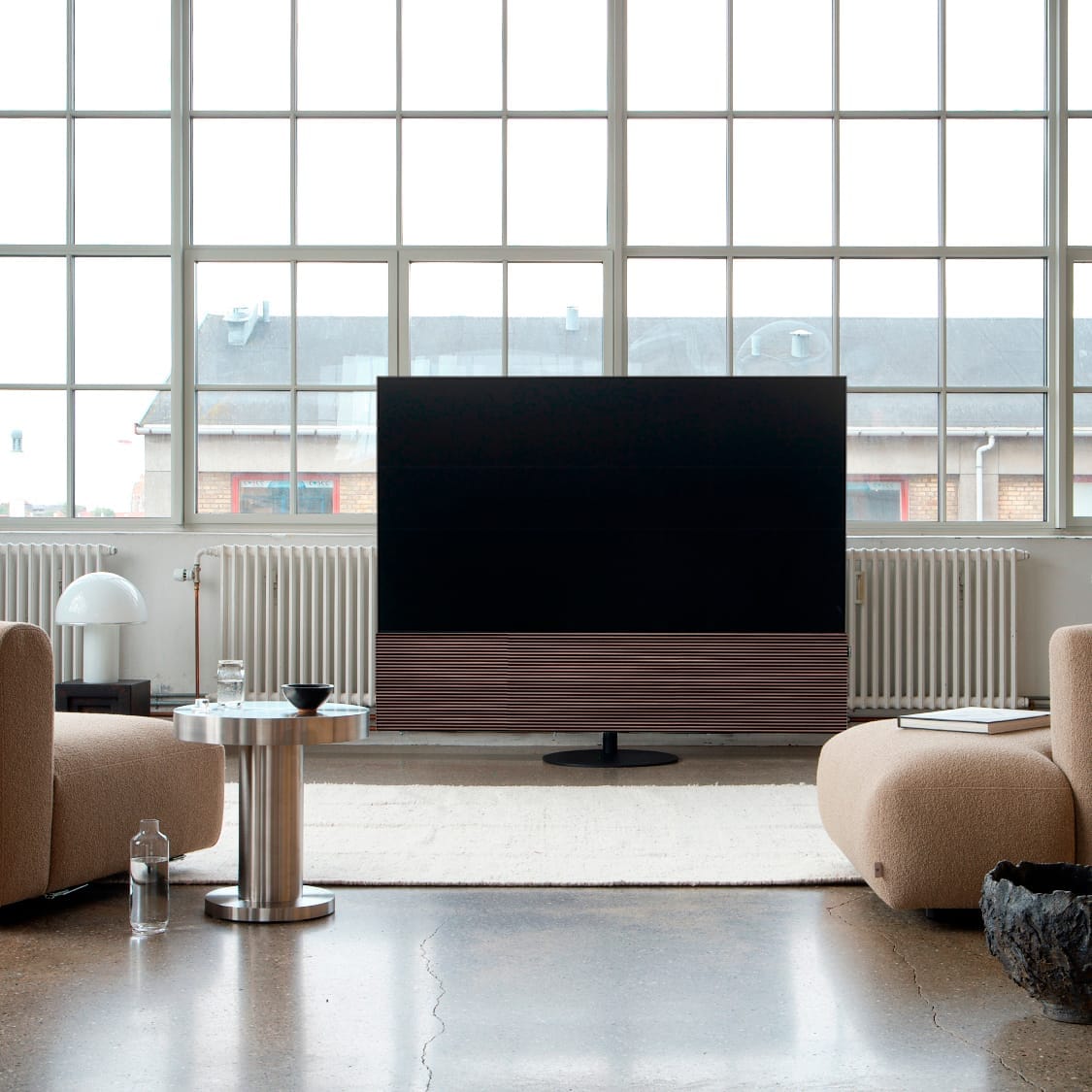 CANVAS Swivel Stand 75"- 85" Black